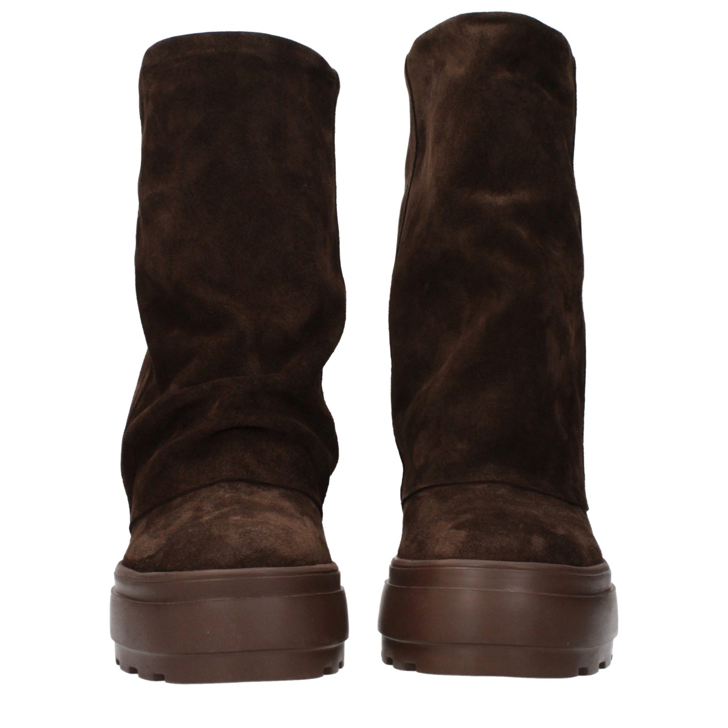 Casadei Brown Leather Ankle Boots Casadei