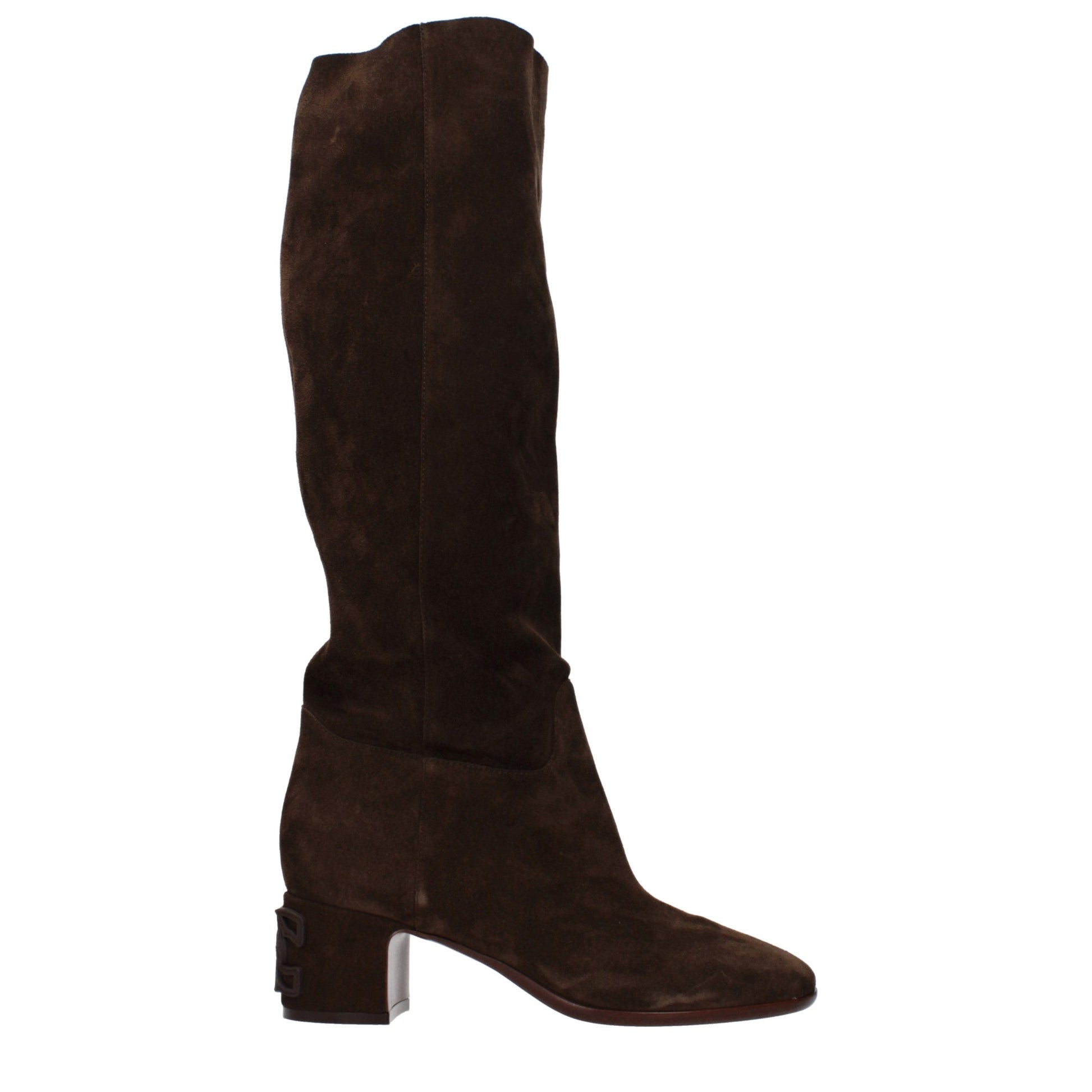 Casadei Brown Leather Boots Casadei