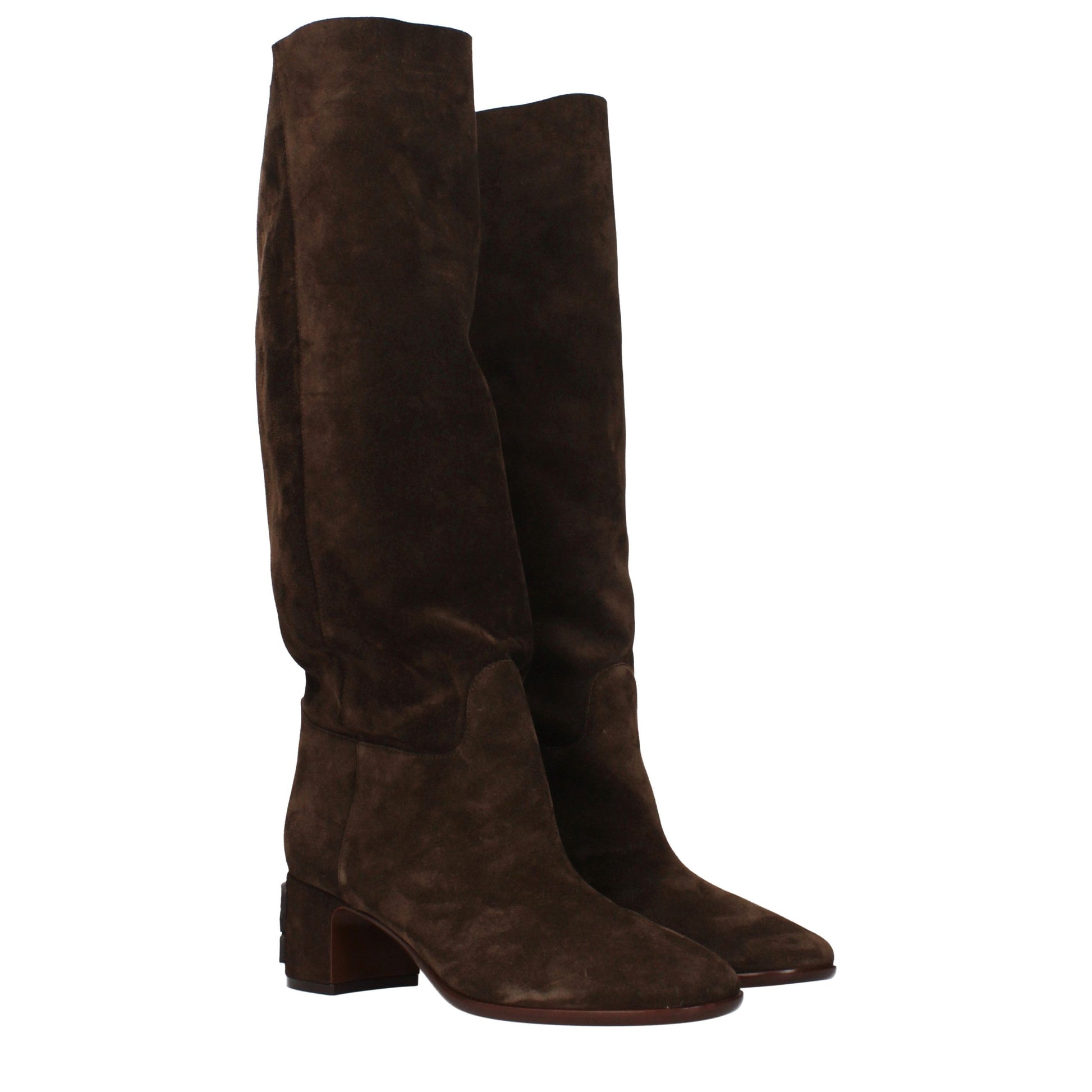 Casadei Brown Leather Boots Casadei