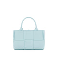 Bottega Veneta Blue Lamb Leather Tote Bag Bottega Veneta