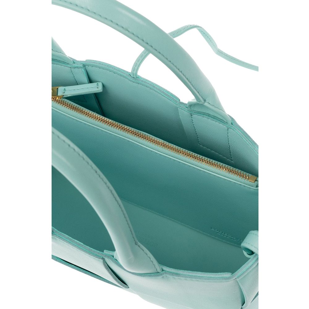 Bottega Veneta Blue Lamb Leather Tote Bag Bottega Veneta