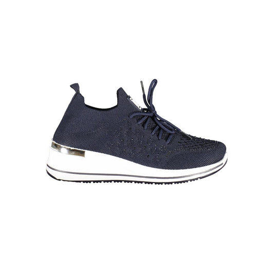 Laura Biagiotti Blue Polyester Women Sneaker Laura Biagiotti