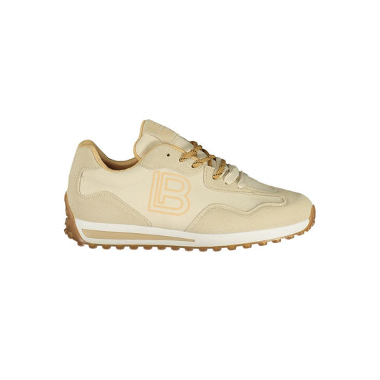 Laura Biagiotti Beige Polyurethane Women Sneaker Laura Biagiotti