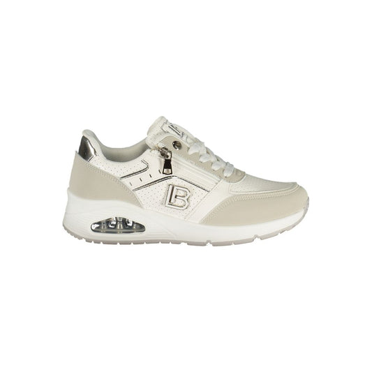 Laura Biagiotti Bianco Poliestere Women Sneaker Laura Biagiotti