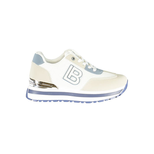 Laura Biagiotti Bianco Polyurethane Women Sneaker Laura Biagiotti