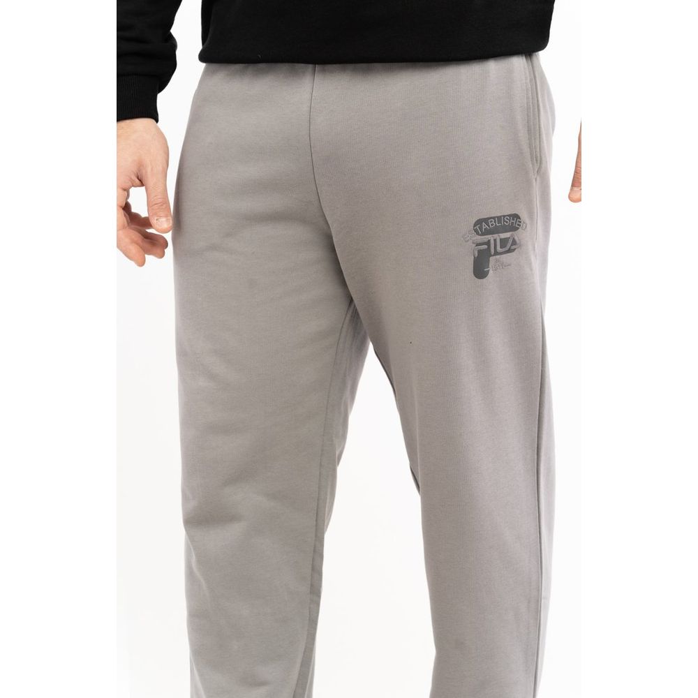 Fila Blue Cotton Joggers Workout Pants