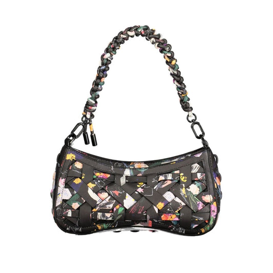 Desigual Nero Poliuretano Women Bag Desigual