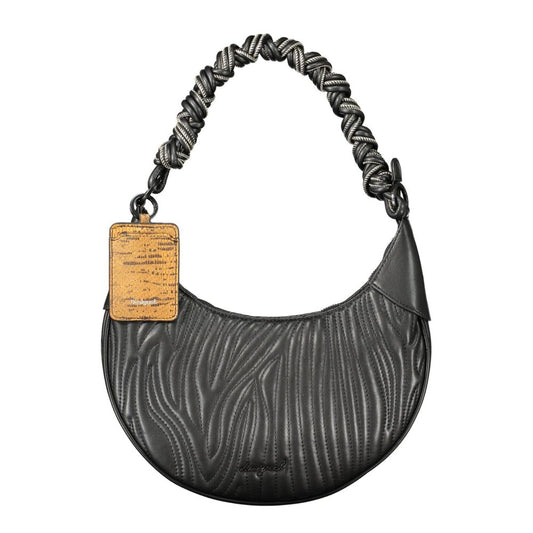 Desigual Nero Poliuretano Woman Bag Desigual