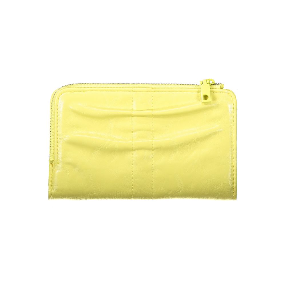 Desigual Giallo Polyurethane Women Wallet Desigual