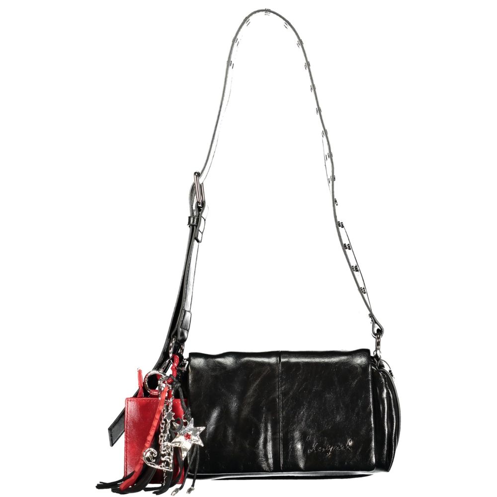 Desigual Black Polyurethane Women Handbag Desigual