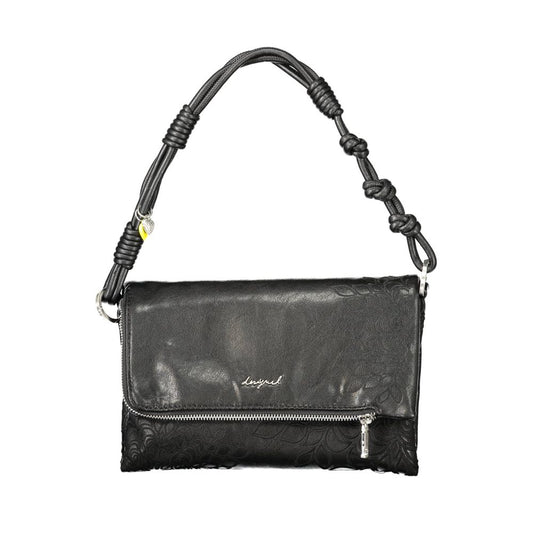 Desigual Black Polyurethane Women Handbag Desigual