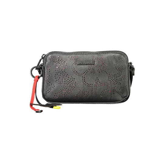 Desigual Nero Poliuretano Woman Bag Desigual