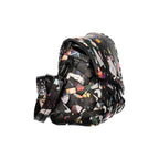 Desigual black polyurethane women's handbag with stylish design and sturdy handles, perfect for everyday use.