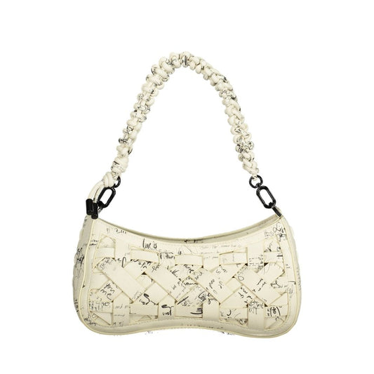 Desigual Bianco Poliuretano Women Handbag Desigual