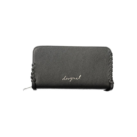 Desigual Black Polyurethane Women Wallet Desigual