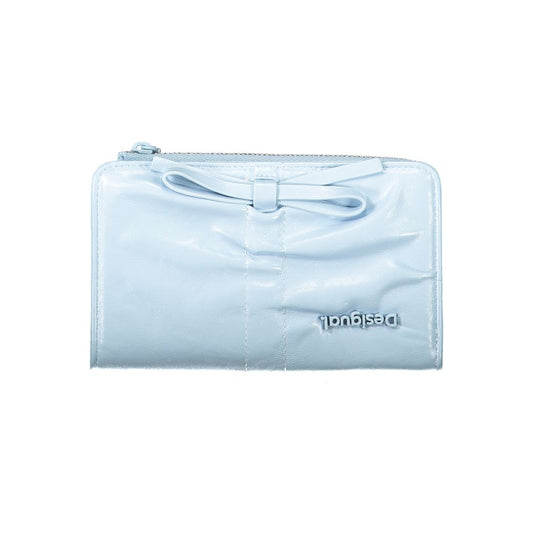 Desigual Azzurro Poliuretano Women Wallet Desigual
