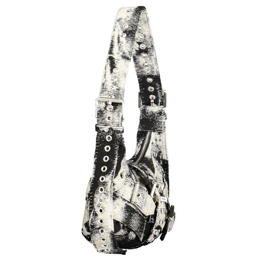 Desigual Nero polyester mini bag for women with stylish design and compact size, ideal for carrying essentials.
