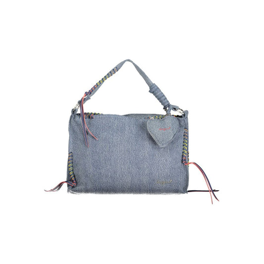 Desigual Azzurro Cotton Women Handbag Desigual