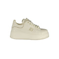 Laura Biagiotti Bianco Polyurethane Women Sneaker - Eljoys Fashion 