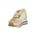 Laura Biagiotti Beige Polyurethane Women Sneaker Laura Biagiotti