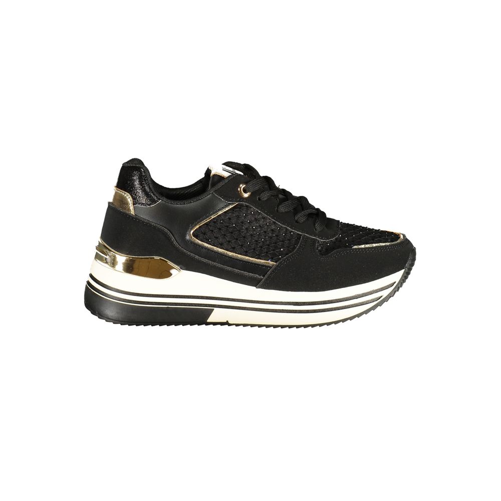 Laura Biagiotti Blue Polyurethane Women Sneaker - Eljoys Fashion 