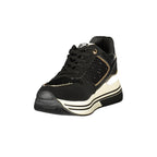 Laura Biagiotti Blue Polyurethane Women Sneaker - Eljoys Fashion 