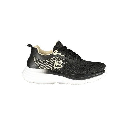 Laura Biagiotti Black Polyester Women Sneaker Laura Biagiotti