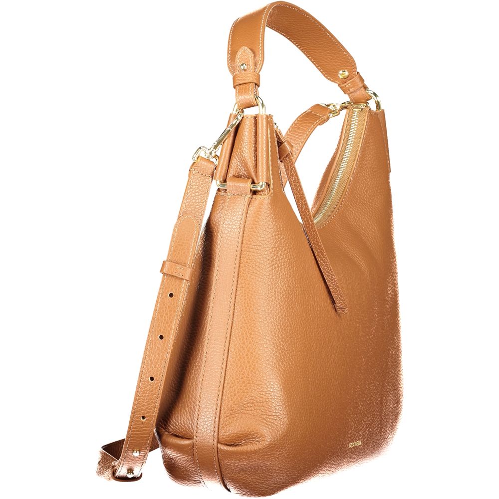 Coccinelle Brown Leather Women Handbag Coccinelle