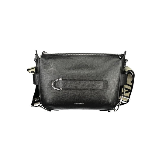 Coccinelle Nero Pelle Women Shoulder Bag Coccinelle