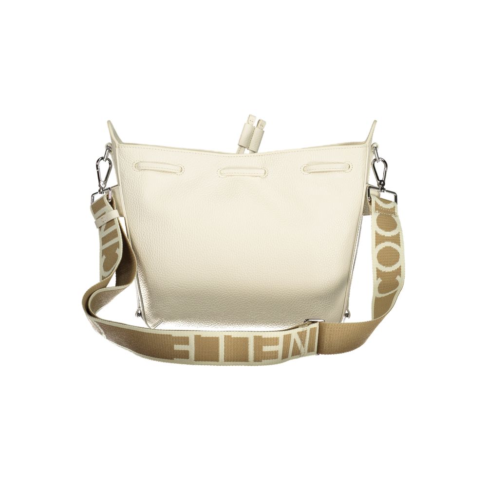 Coccinelle Bianco Leather Women Handbag Coccinelle