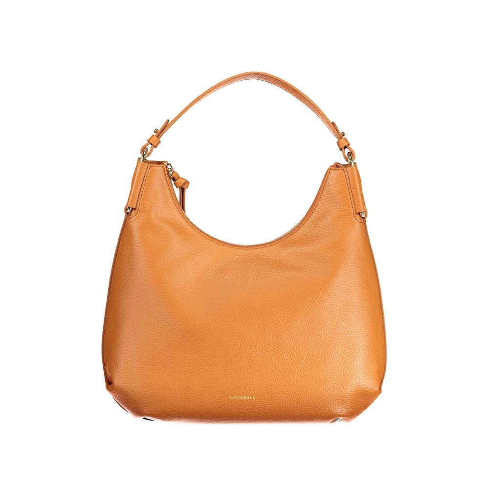 Coccinelle Arancione Leather Women Handbag Coccinelle