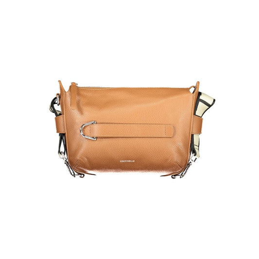 Coccinelle Marrone Leather Women Handbag Coccinelle