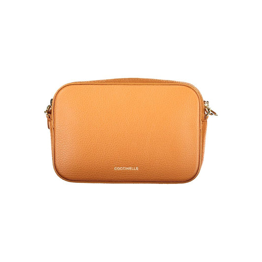 Coccinelle Arancione Leather Woman Handbag Coccinelle