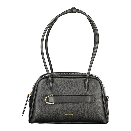 Coccinelle Nero Pelle Women Handbag Coccinelle
