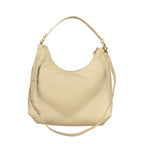 Coccinelle Beige Leather Women Handbag - Eljoys Fashion 