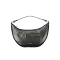 Black Coccinelle leather women's bag featuring sleek design and subtle branding, perfect for stylish everyday use.