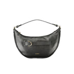 Black Coccinelle leather women's bag featuring sleek design and subtle branding, perfect for stylish everyday use.
