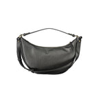 Black Coccinelle leather women’s bag with sleek design and subtle stitching, showcasing a stylish accessory for everyday use.