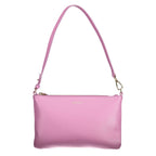 Coccinelle Viola leather women's handbag with structured design and top handle, featuring elegant craftsmanship and classic style.