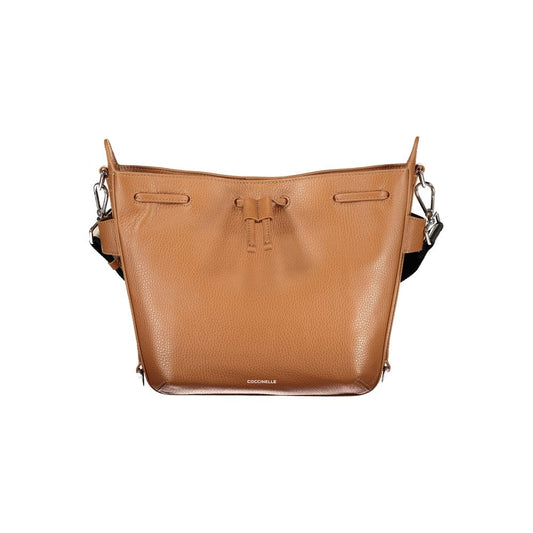 Coccinelle Marrone Leather Women Bag Coccinelle