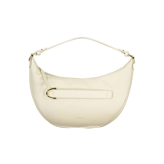 Coccinelle Bianco Leather Women Handbag Coccinelle