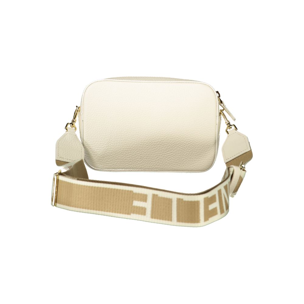 Coccinelle Bianco Leather Women Handbag Coccinelle