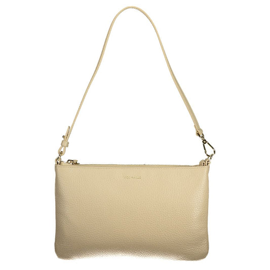 Coccinelle Beige Leather Women Handbag Coccinelle