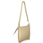 Coccinelle Beige Leather Women Handbag - Eljoys Fashion 