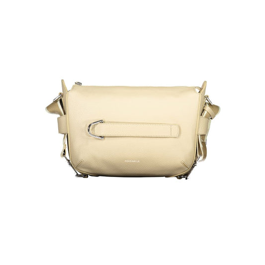 Coccinelle Beige Leather Women Handbag Coccinelle