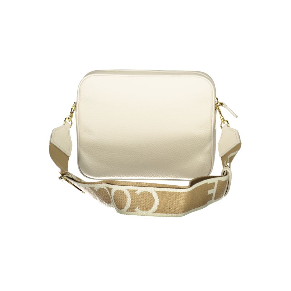Coccinelle Bianco Leather Women Handbag - Eljoys Fashion 