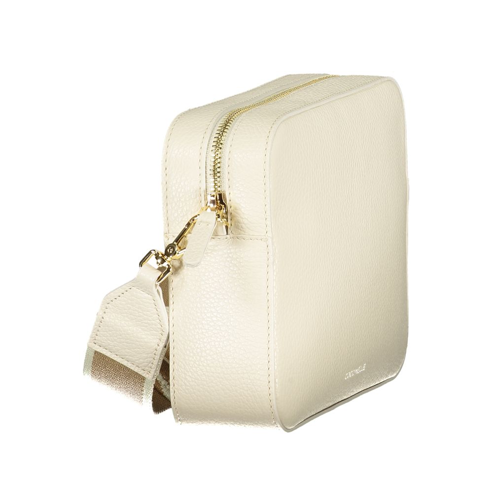 Coccinelle Bianco Leather Women Handbag - Eljoys Fashion 
