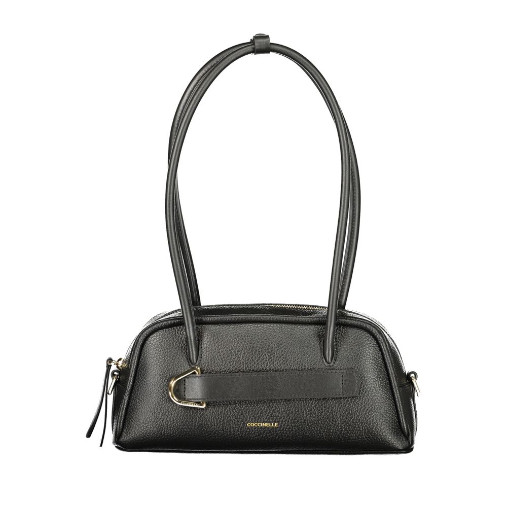 Coccinelle Nero Leather Women Handbag - Eljoys Fashion 