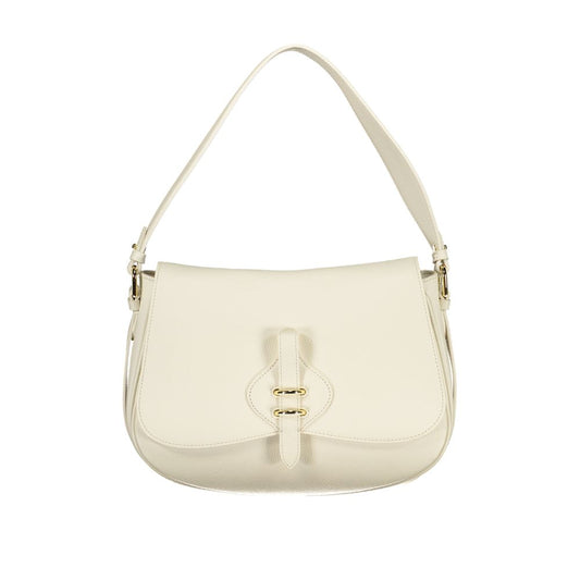 Coccinelle Bianco Leather Women Handbag Coccinelle