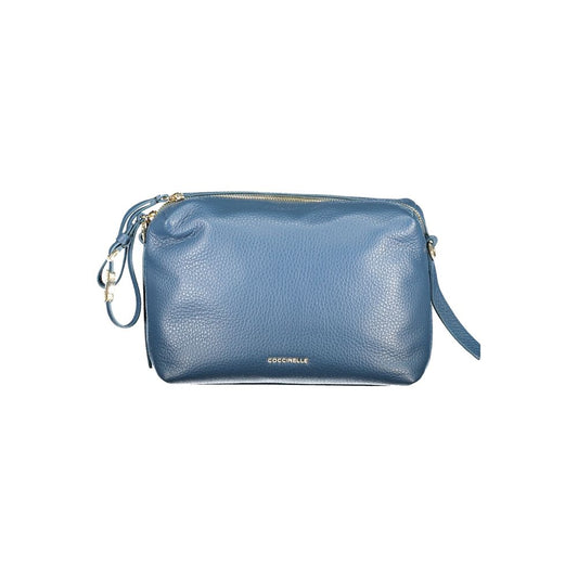 Coccinelle Blu Pelle Donna Shoulder Bag Coccinelle